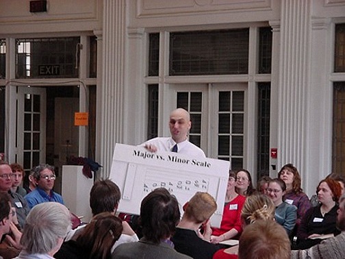 Tim Eriksen Teaches with Berk's Machine